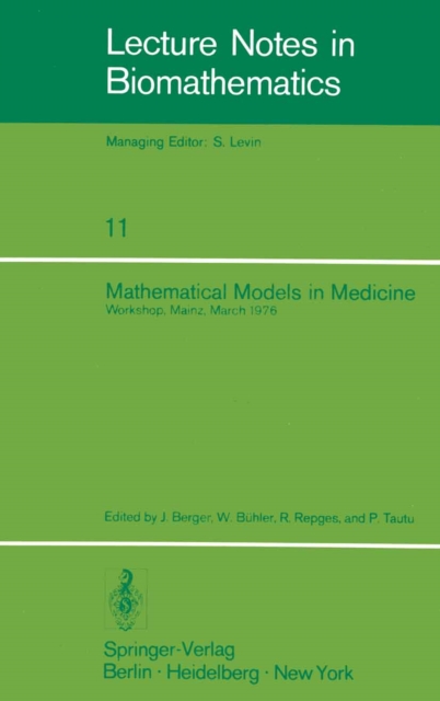Mathematical Models in Medicine