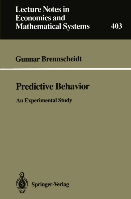 Predictive Behavior