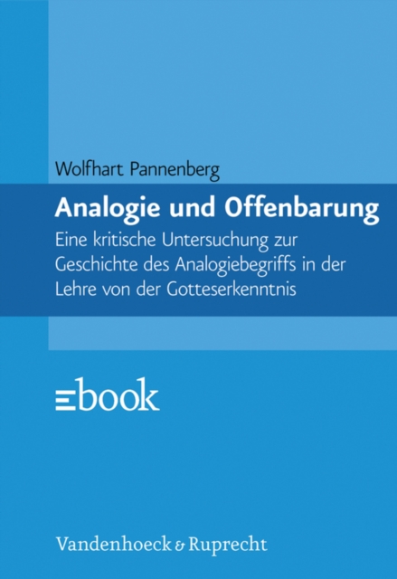 Analogie und Offenbarung