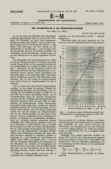 Das Atomkraftwerk in der Elektrizitätswirtschaft