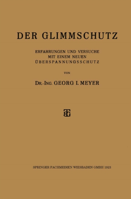 Der Glimmschutz