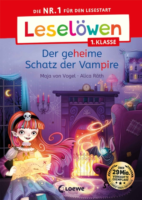 Leselowen 1. Klasse - Der geheime Schatz der Vampire
