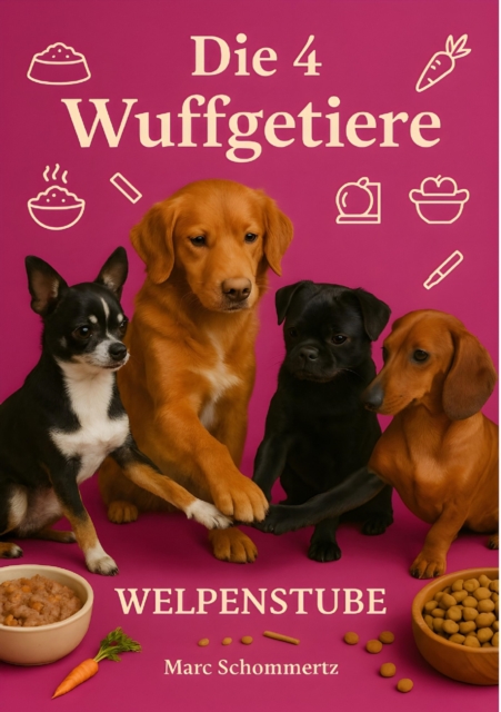 Die 4 Wuffgetiere - Welpenstube