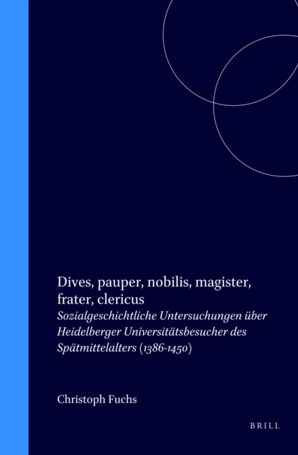 Dives, pauper, nobilis, magister, frater, clericus