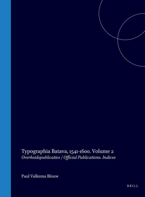 Typographia Batava, 1541-1600
