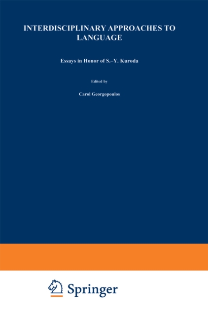 Interdisciplinary Approaches to Language