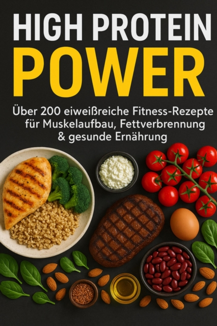High Protein Power: Über 200 eiweißreiche Fitness-Rezepte für Muskelaufbau, Fettverbrennung & gesunde Ernährung