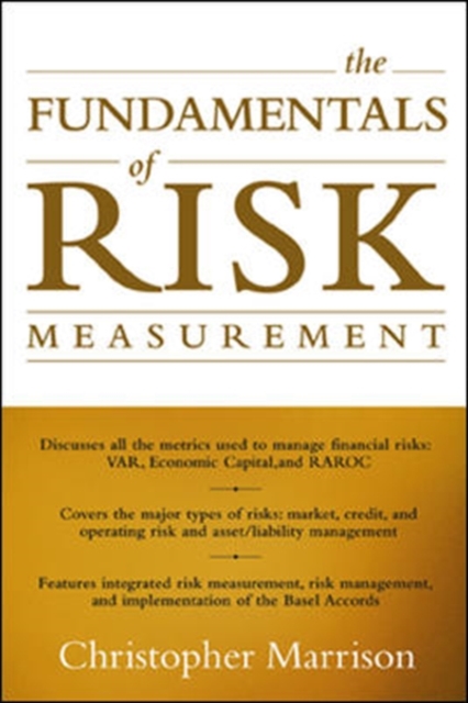 Fundamentals of Risk Measurement