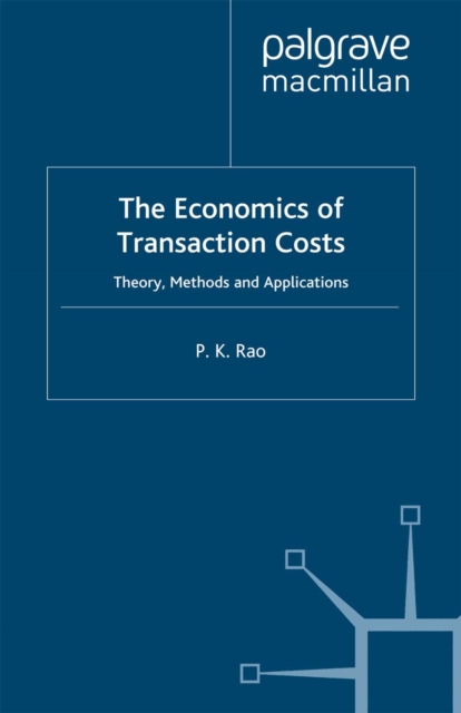Economics of Transaction Costs