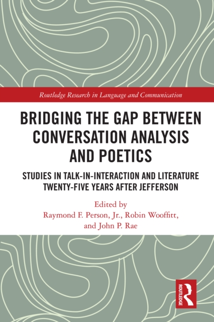 Bridging the Gap Between Conversation Analysis and Poetics
