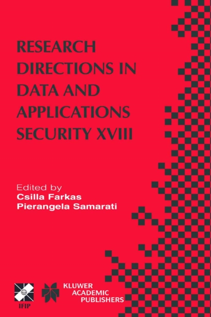 Research Directions in Data and Applications Security XVIII