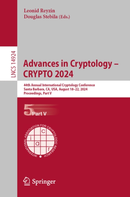 Advances in Cryptology - CRYPTO 2024