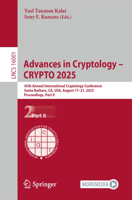 Advances in Cryptology - CRYPTO 2025