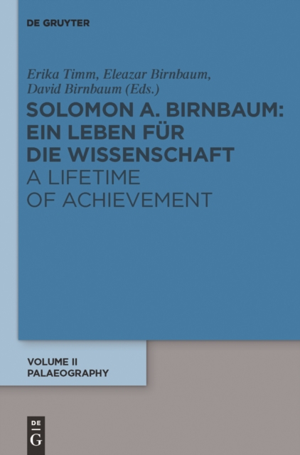 Paläographie / Palaeography