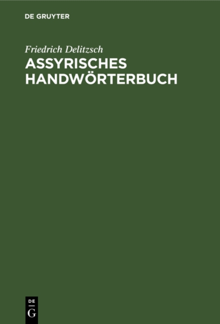 Assyrisches Handworterbuch