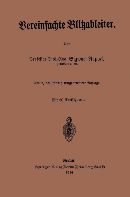 Vereinfachte Blitzableiter