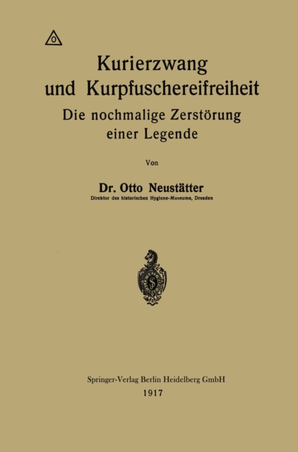 Kurierzwang und Kurpfuschereifreiheit