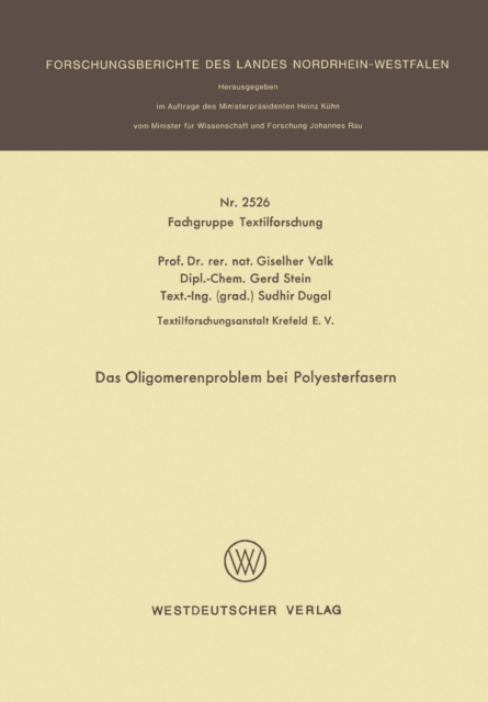 Das Oligomerenproblem bei Polyesterfasern