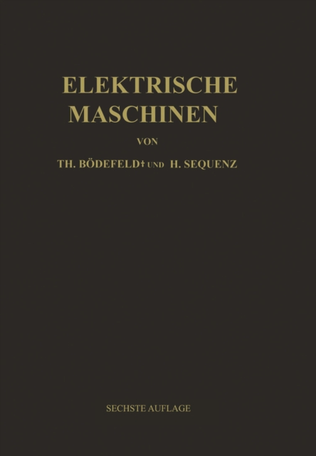 Elektrische Maschinen