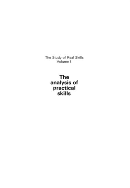 analysis of practical skills
