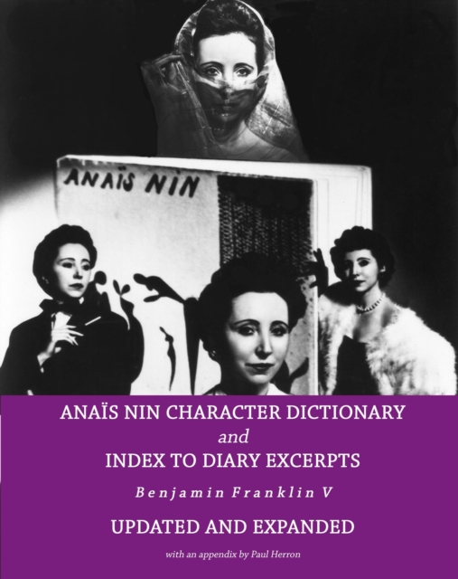 Anais Nin Character Dictionary and Index to Diary Excerpts