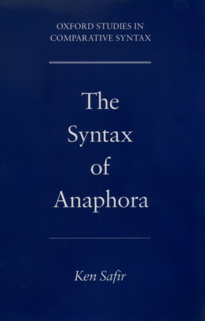 Syntax of Anaphora