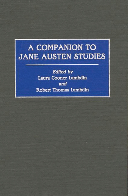 Companion to Jane Austen Studies