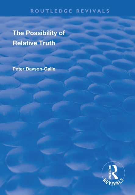 Possibility of Relative Truth
