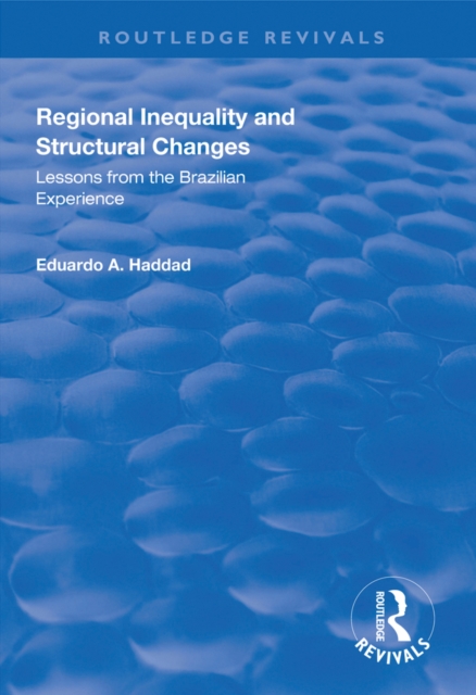 Regional Inequality and Structural Changes