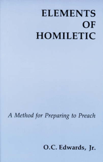 Elements of Homiletic