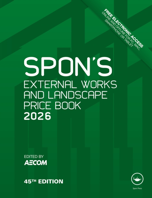 Spon's External Works and Landscape Price Book 2026