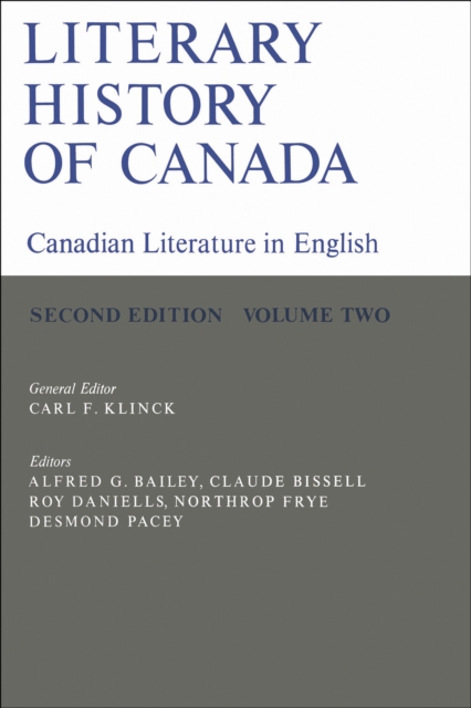 Literary History of Canada