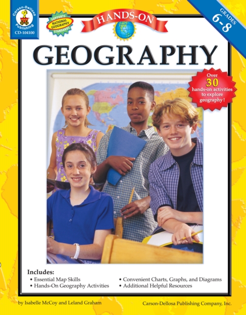 Hands-On Geography, Grades 6 - 8