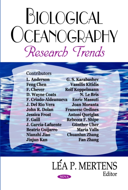 Biological Oceanography Research Trends