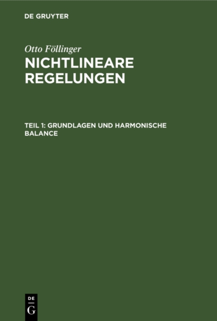 Grundlagen und harmonische Balance