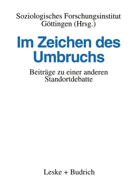 Im Zeichen des Umbruchs