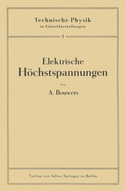 Elektrische Höchstspannungen