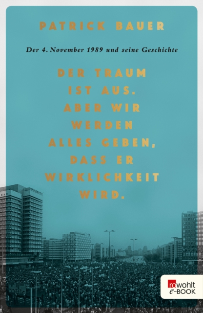 Der Traum ist aus. Aber wir werden alles geben, dass er Wirklichkeit wird.