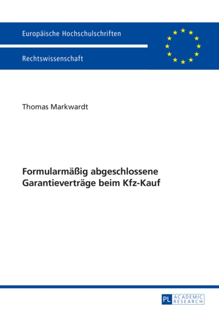 Formularmaeßig abgeschlossene Garantievertraege beim Kfz-Kauf