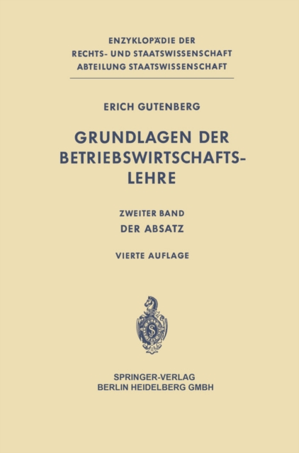 Grundlagen der Betriebswirtschaftslehre