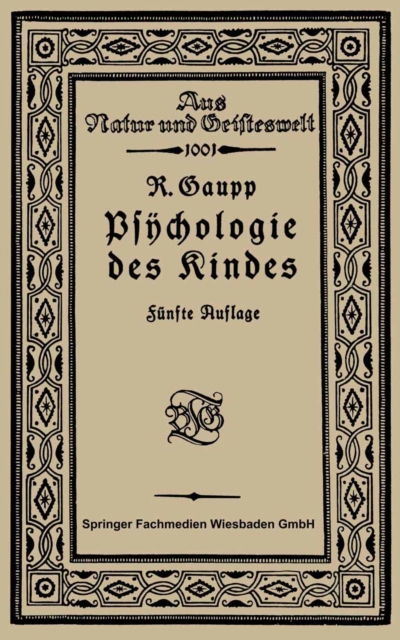 Psychologie des Kindes