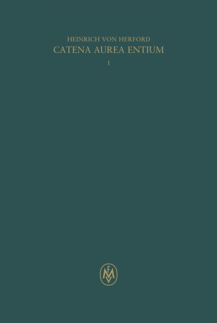 Catena aurea entium, Buch I