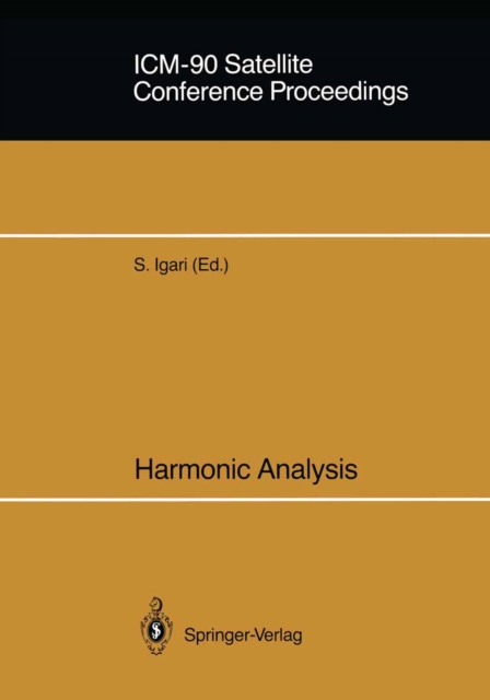 ICM-90 Satellite Conference Proceedings