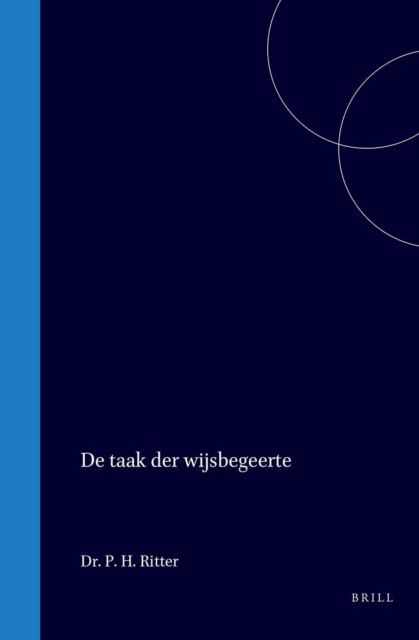 De taak der wijsbegeerte