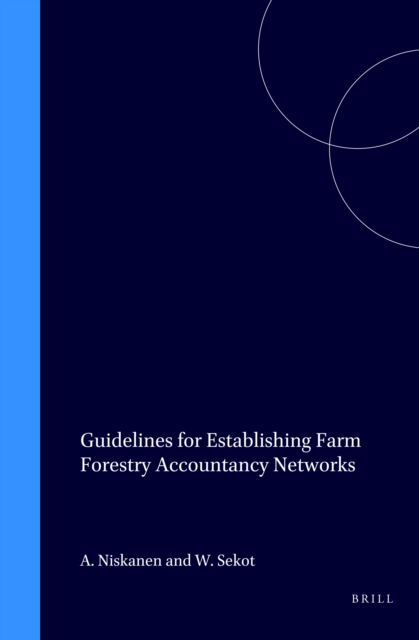 Guidelines for Establishing Farm Forestry Accountancy Networks