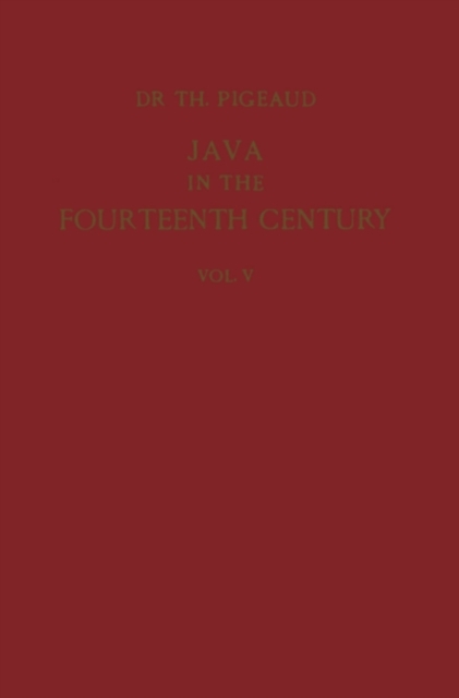 Java in the 14th Century: A Study in Cultural History