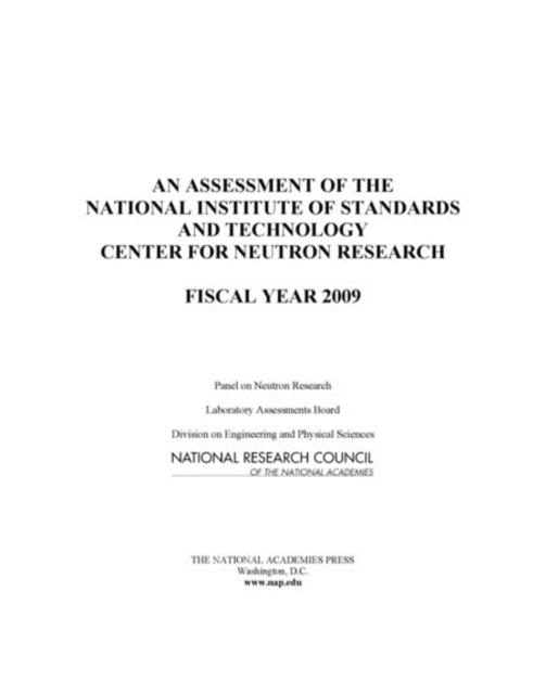 Assessment of the National Institute of Standards and Technology Center for Neutron Research