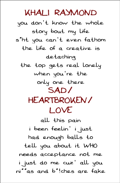 Sad/Heartbroken/Love
