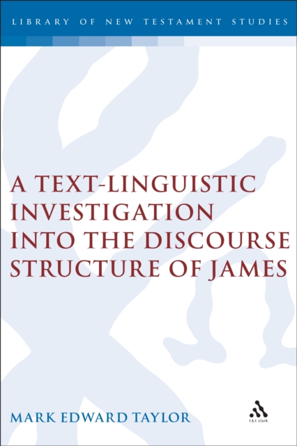 Text-Linguistic Investigation into the Discourse Structure of James