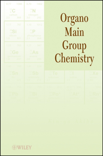 Organo Main Group Chemistry